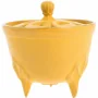 Incensário Japonês Bowl em ferro fundido - Amarelo