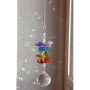 Cascata de cristais Swarovski multifacetados - Chakras