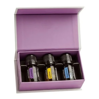 Conjunto introdutório de óleos essenciais doTERRA - 5 ml (Pack económico de 6 conjuntos)