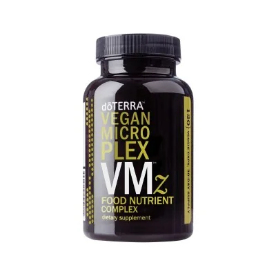Suplemento vegano Microplex VMz com óleos essenciais doTERRA - 120 cápsulas