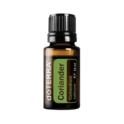 Óleo essencial biológico de semente de Coentro Coriander (Coriandrum sativum) doTERRA - 15 ml