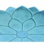 Incensário Japonês Flor de Lotus em ferro fundido - Azul claro