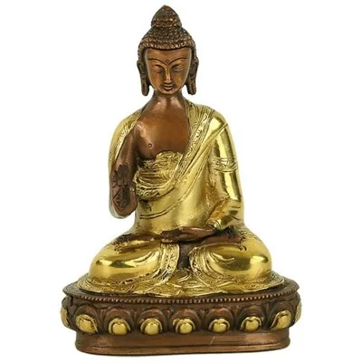 Estátua de Buda em Vitarka Mudra - 20 cm