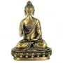 Estátua de Buda em Vitarka Mudra monocolorida - 20 cm