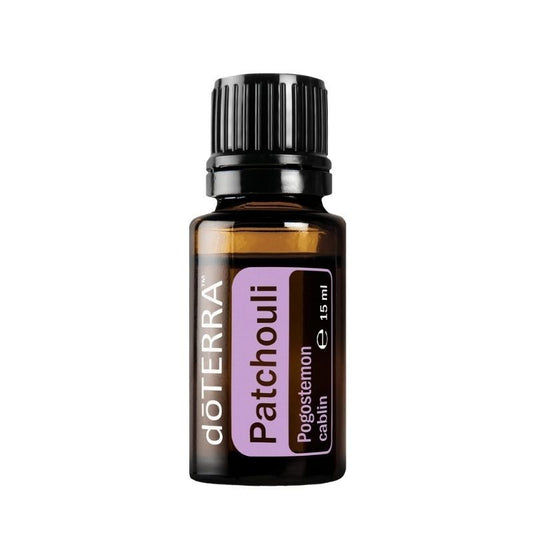 Óleo essencial biológico de Patchouli (Pogostemon cablin) doTERRA - 15 ml