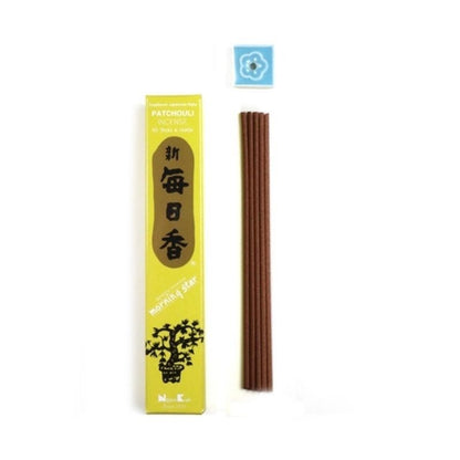 Incenso Japonês Nippon Kodo Morning Star de Patchouli - 50 varetas