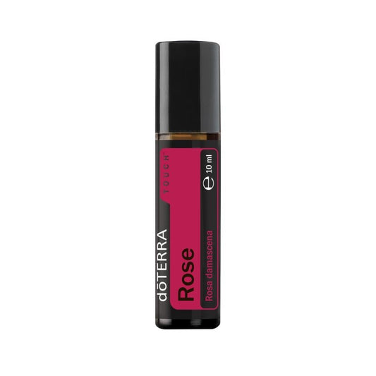 Óleo essencial biológico de Rosa Touch (Rosa damascena) doTERRA Roll-on - 10 ml