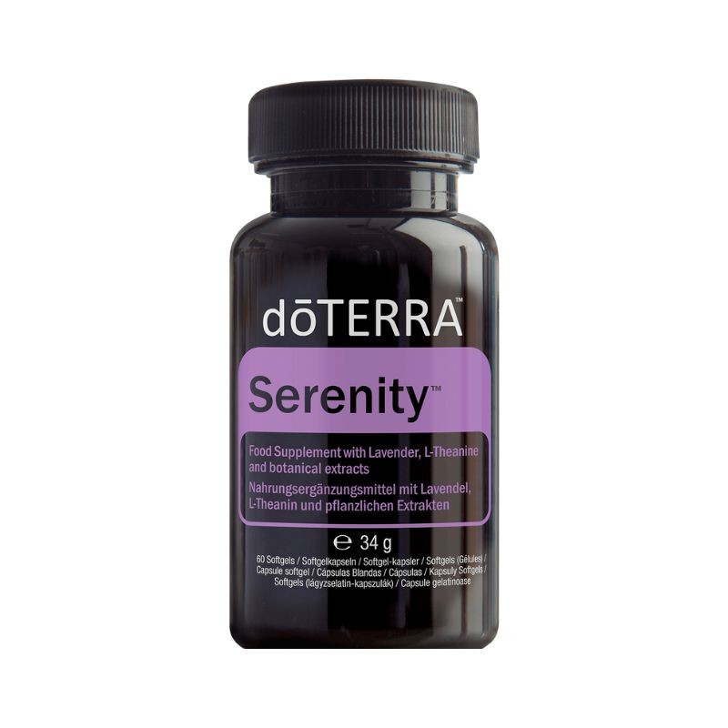 Suplemento Serenity (Mistura Calmante) doTERRA - 60 cápsulas moles