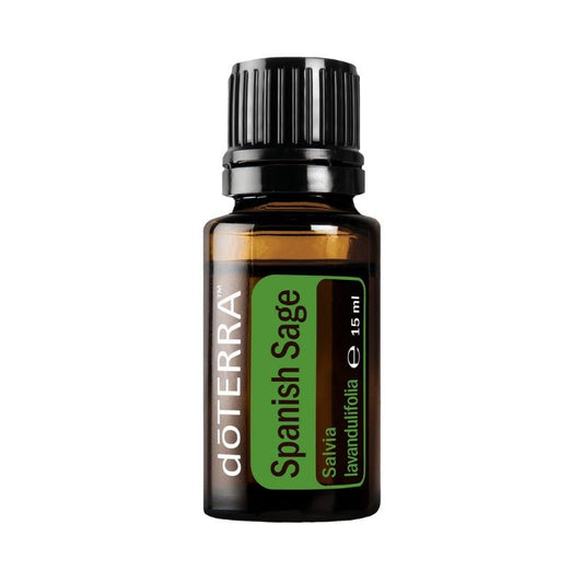 Óleo essencial biológico de Salvia Espanhola (Salvia lavandulifolia) doTERRA - 15 ml