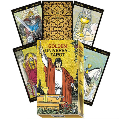 Tarot Rider Waite Universal Golden - Edição Dourada